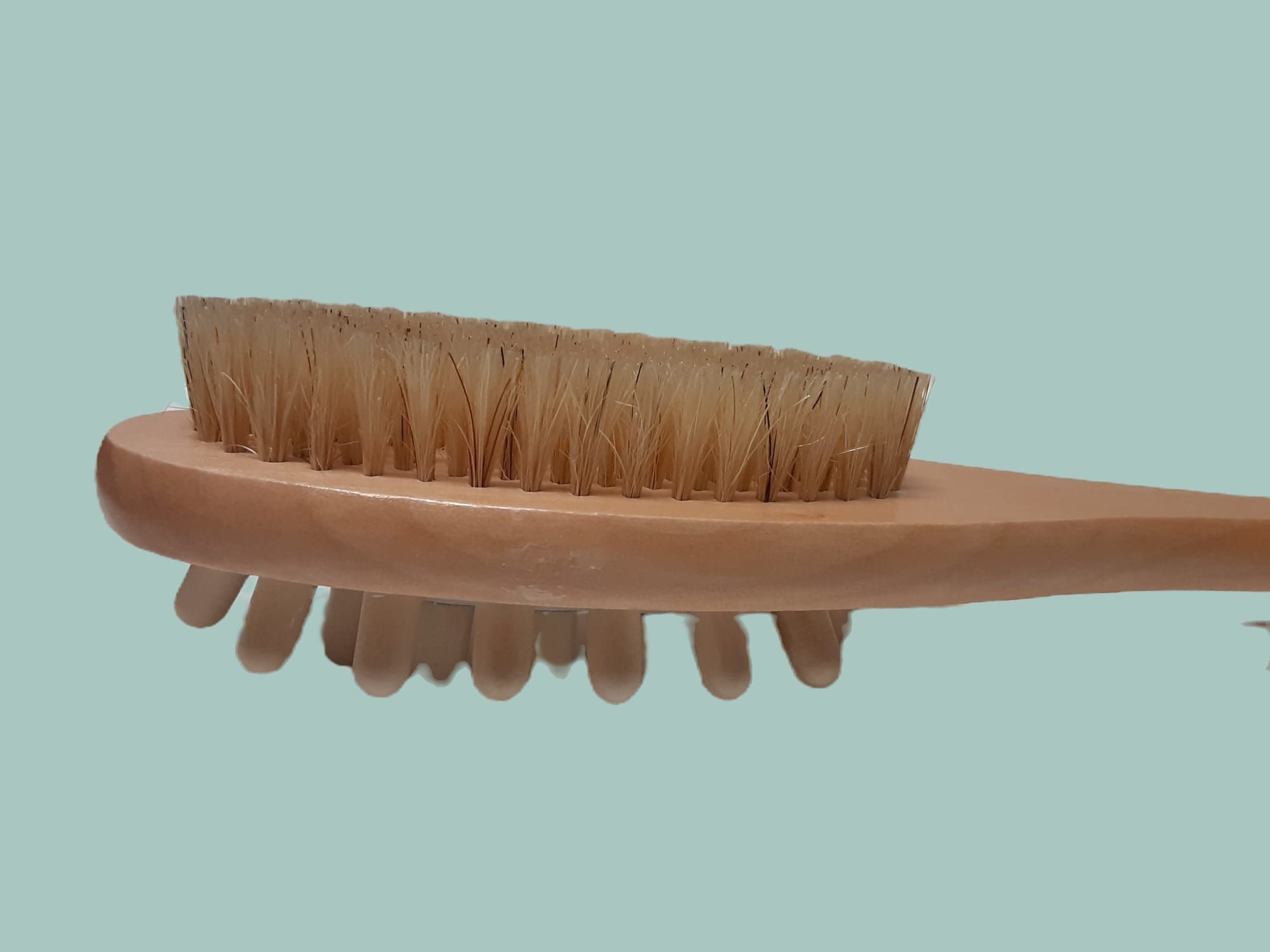 go nature y dual sided shower brush massager, long handle for spa at home go nature y dual sided shower brush massager, long handle for spa at home