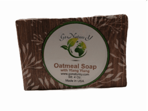 go nature y oatmeal soap, soothing moisturizing