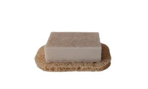 loofah soap saver, exfoliating tray, eco friendly