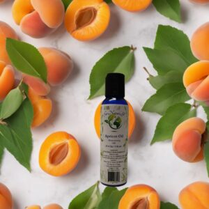 apricot oil for skin and hair care natural and nourishing, cold pressed